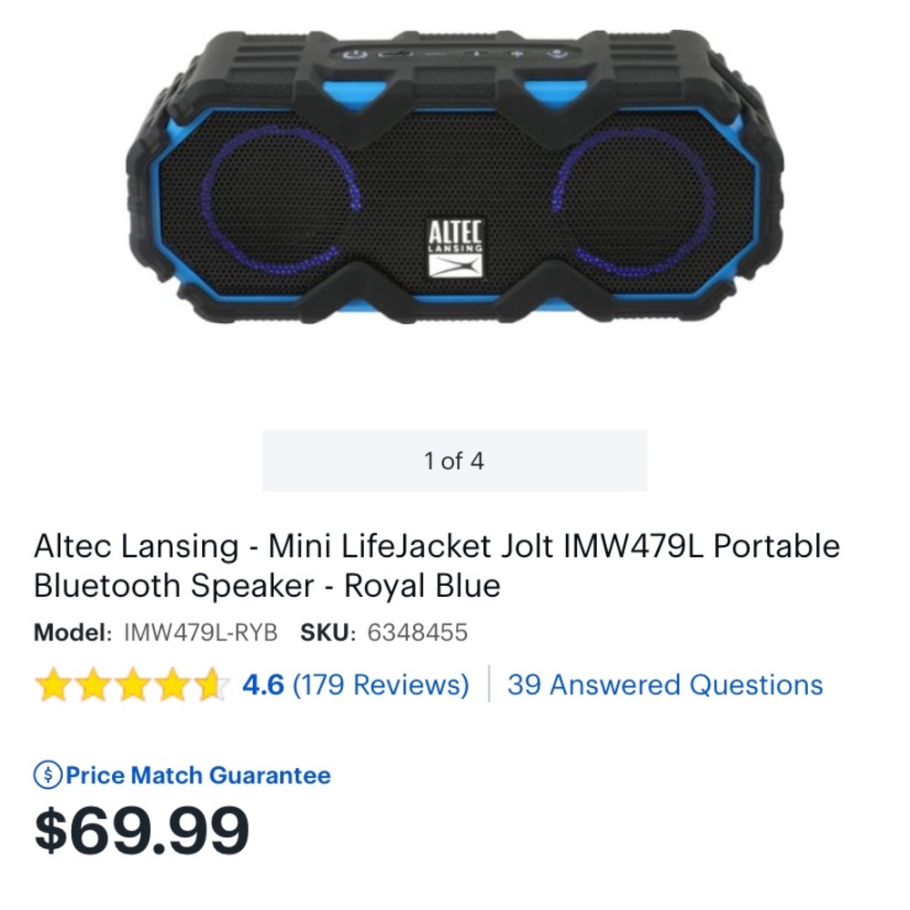 Waterproof Bluetooth Speaker